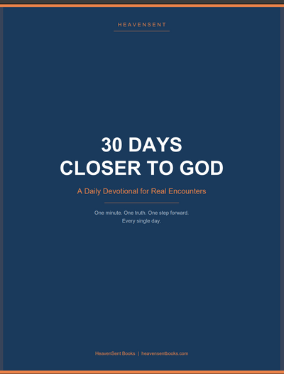 30 DAYS CLOSER TO GOD