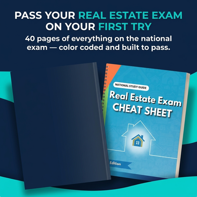 National Real Estate Exam Study Guide: Stop Guessing. Study Smarter. Pass First Try.